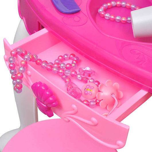 Gioco per Bambini Tavolo Cosmetica 3 Specchi con Luci/Suoni 80115