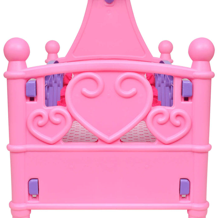 Giochi Da Camera Per Bambini Culla Per Bambole Rosa + Viola 80117