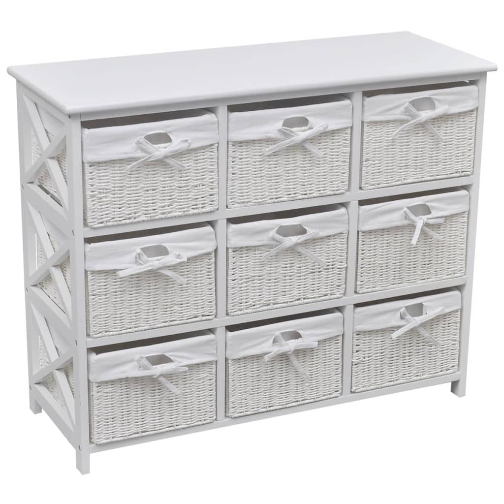 Armadietto Portaoggetti Bianco cod mxl 51526