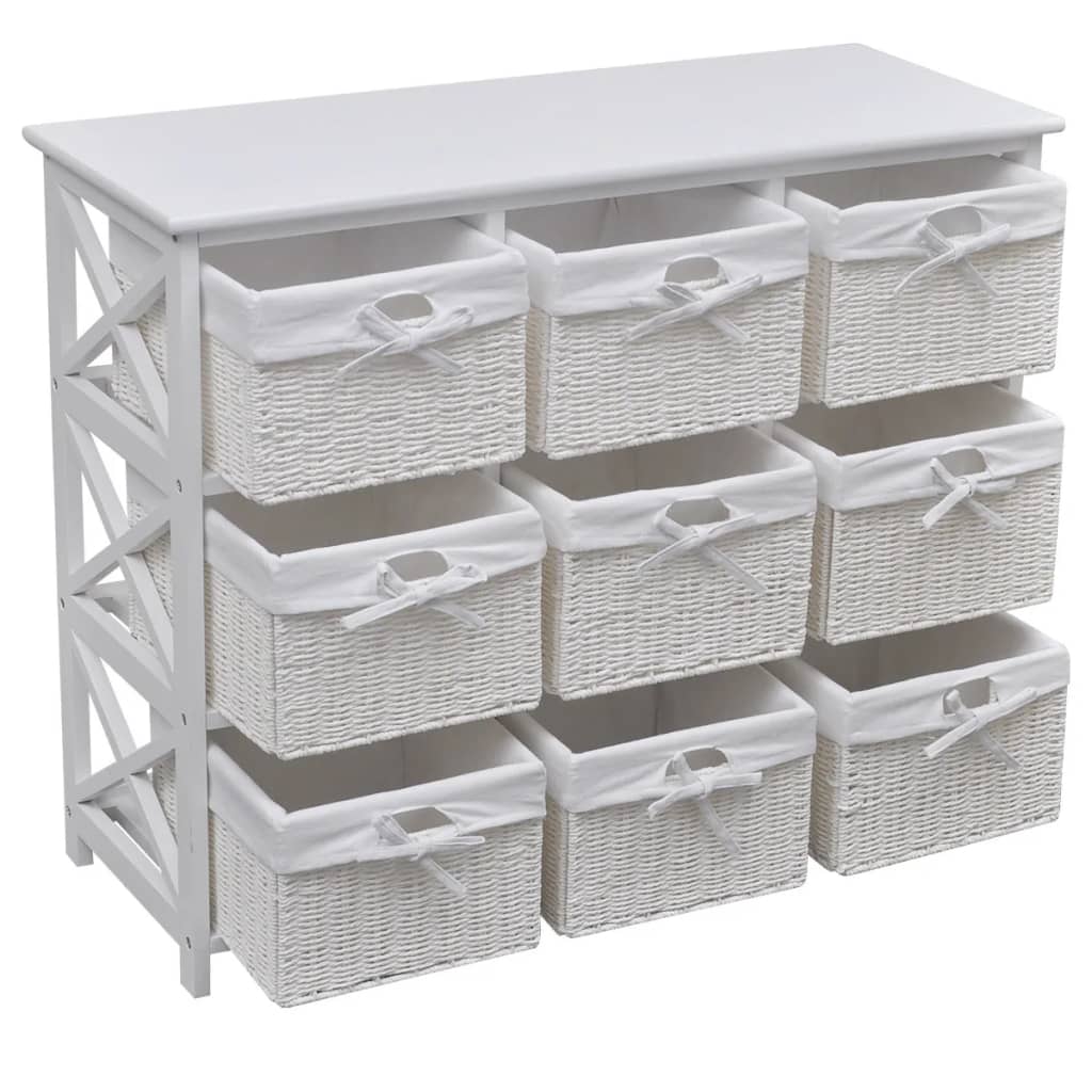 Armadietto Portaoggetti Bianco cod mxl 51526