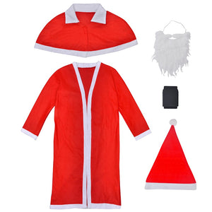 Set Natale Costume lungo di Babbo Natale 131011