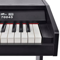 Pianoforte Digitale con 88 Tasti e Pedali in Melamina Nera