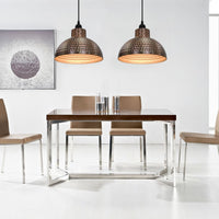 Lampadari 2 p Semisferici Color Rame 242556