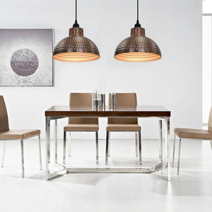 Lampadari 2 p Semisferici Color Rame 242556