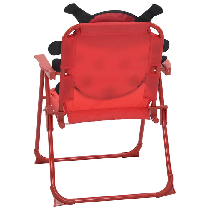 Set da Bistrot da Giardino per Bambini con Ombrellone Rosso 41842