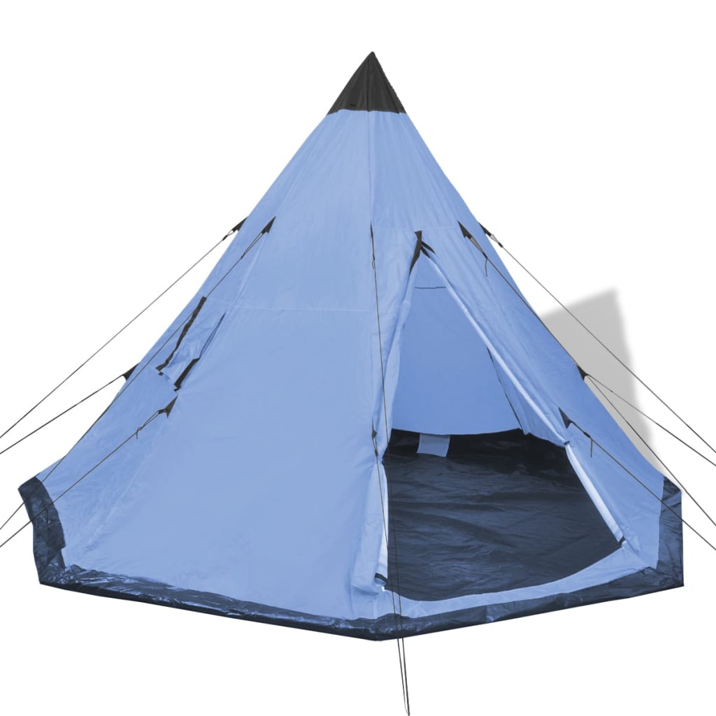Tenda per 4 persone blu cod mxl 73776