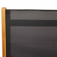 Sedie da Giardino Pieghevoli 2 pz Massello d'Acacia e Textilene 41747