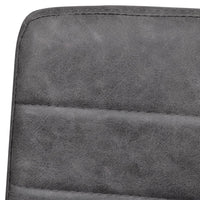 Sedie da Pranzo a Sbalzo 4 pz Grigie in Similpelle cod mxl 31417