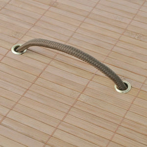 Cesto Portabiancheria in BambÃ¹ Rotondo Colore Naturale cod mxl 47466