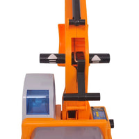 Escavatore Cavalcabile in Plastica Giallo