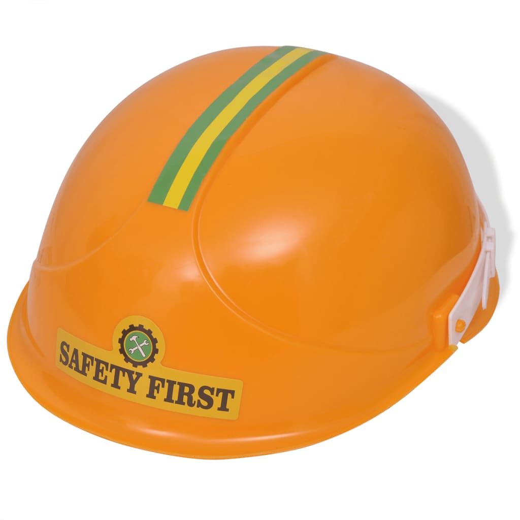 Escavatore uomo a bordo in plastica gialla 02_0005271