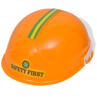 Escavatore uomo a bordo in plastica gialla 02_0005271