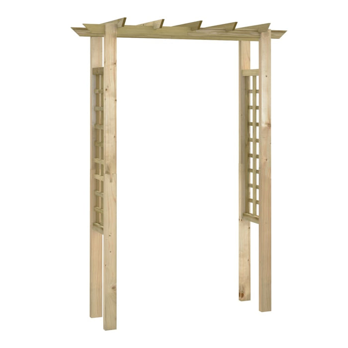 Pergola / Arco da Giardino 150x60x204 cm in Legno Impregnato 41912