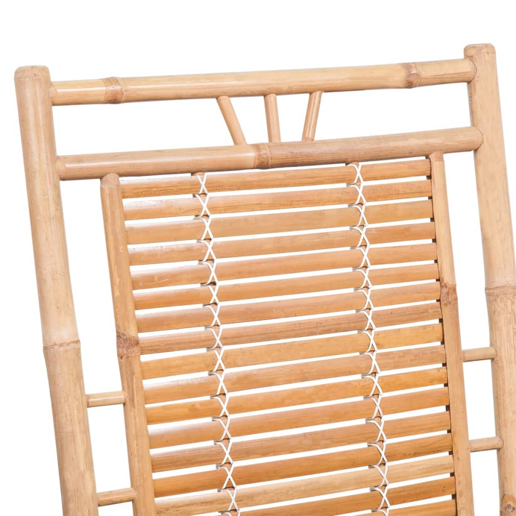 Sedia a dondolo in bamboo 41894