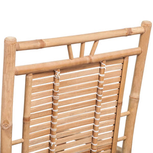 Sedia a dondolo in bamboo 41894