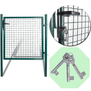 Cancello per Recinzione Singolo in Acciaio Rivestito a Polvere cod mxl 54277