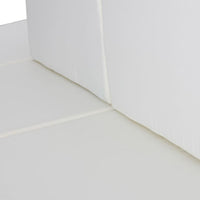 Set Divani da Giardino 6 pz con Cuscini in Polyrattan Nero 42086