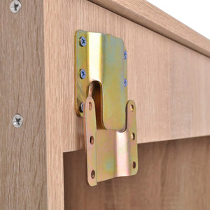 Set Mobili da Bagno con Lavabo 3 pz-Mobile per bagno Beige