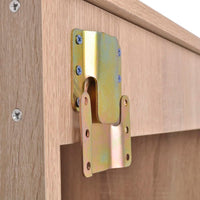 Set Mobili da Bagno con Lavabo 9 pz Beige 272230