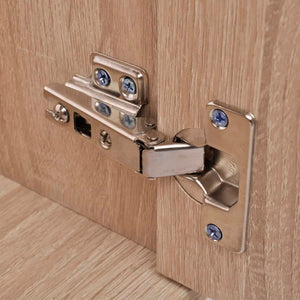 Set Mobili da Bagno con Lavabo 9 pz Beige 272230