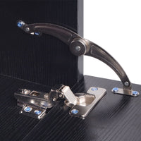 Set Mobili da Bagno 8 pz con Lavandino Nero cod mxl 31353