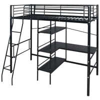 Letto con materasso Nero 200 x 90 cm Metallo 242998