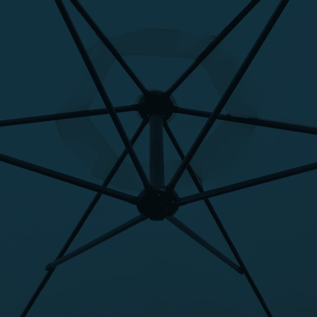 Ombrellone a Sbalzo da Giardino 3 m Blu 42201