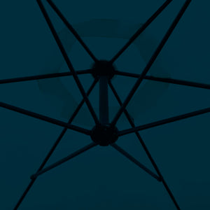 Ombrellone a Sbalzo da Giardino 3 m Blu 42201