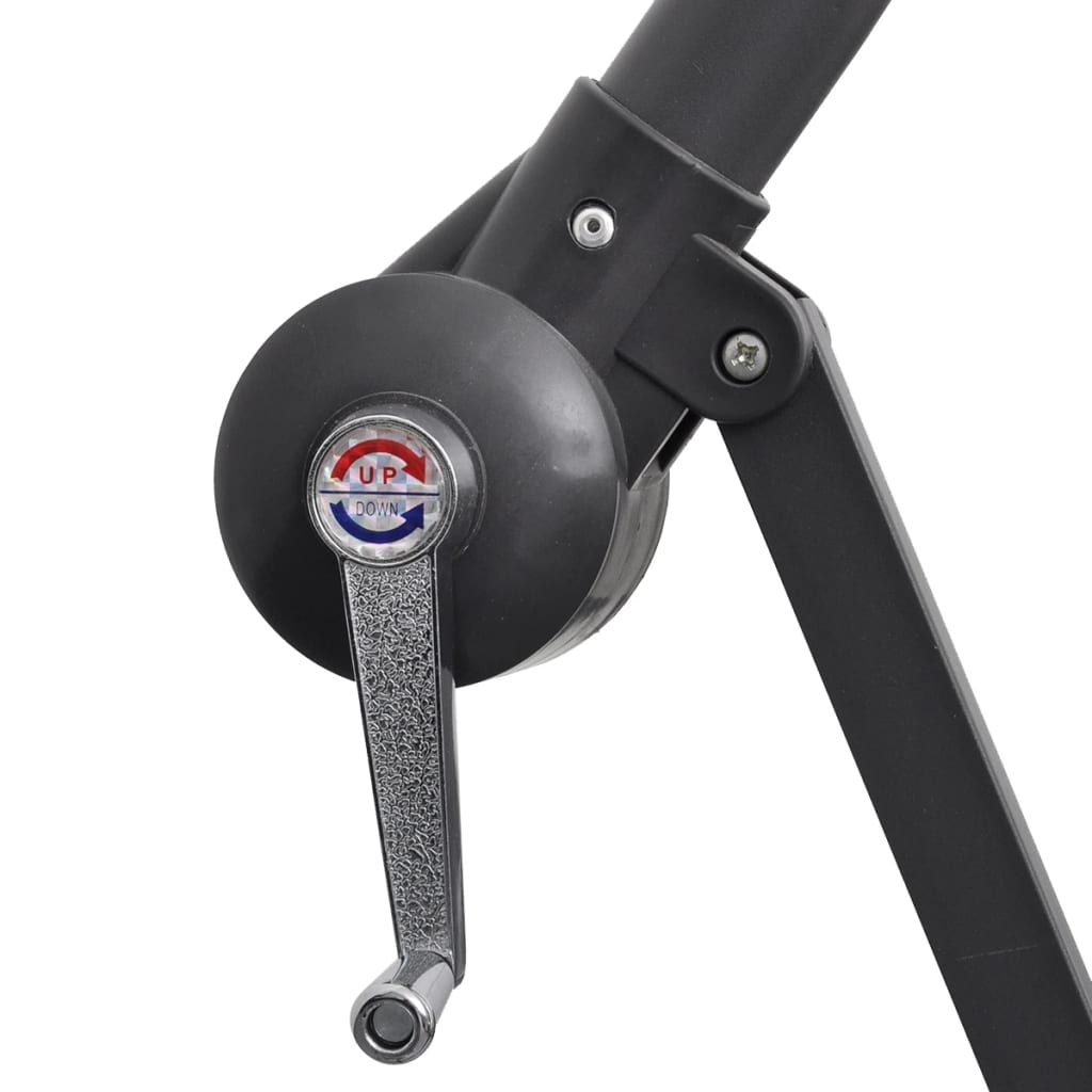 Ombrellone a Sbalzo da Giardino 3 m Bianco Sabbia 42202