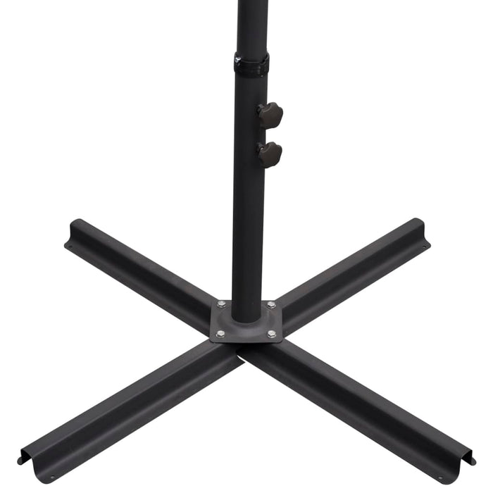 Ombrellone a Sbalzo da Giardino 3 m Bianco Sabbia 42202