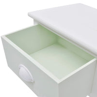 Comodino Francese Set 2 pz-Tavolino da notte in Legno