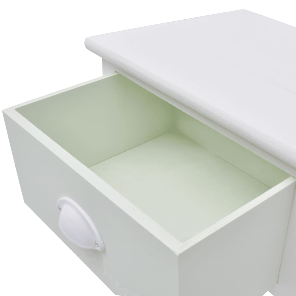 Comodino Francese Set 2 pz in Legno 242875