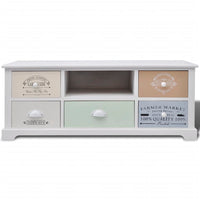 Mobile Porta TV in Stile Francese in Legno 242879