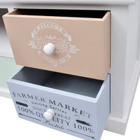 Mobile Porta TV in Stile Francese in Legno 242879