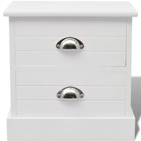 Comodino In Stile Francese Bianco 242886