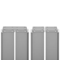 Tenda da Sole Laterale Retrattile Nera 160x600 cm 42178