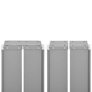 Tenda da Sole Laterale Retrattile Nera 160x600 cm 42178