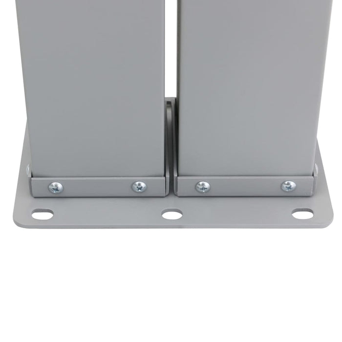 Tenda da Sole Laterale Retrattile Nera 160x600 cm 42178