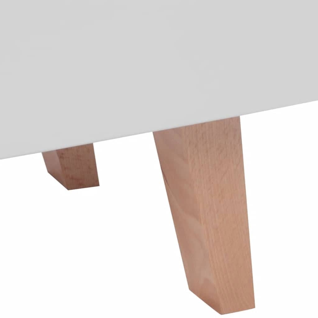 Mobile Porta TV in MDF 150x35x48,5 cm Bianco Lucido 242779