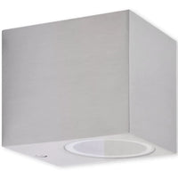 Luce da Parete per Esterno a Cubo 2 pz cod mxl 63291