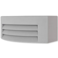 Luce da Parete per Esterno in Alluminio Grigio 42230
