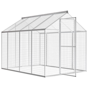 Voliera da Giardino in Alluminio 178x242x192 cm   cod mxl 51798