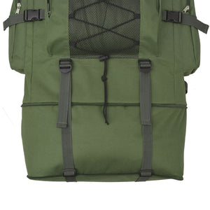 Zaino Stile Militare XXL 100 L Verde 91096