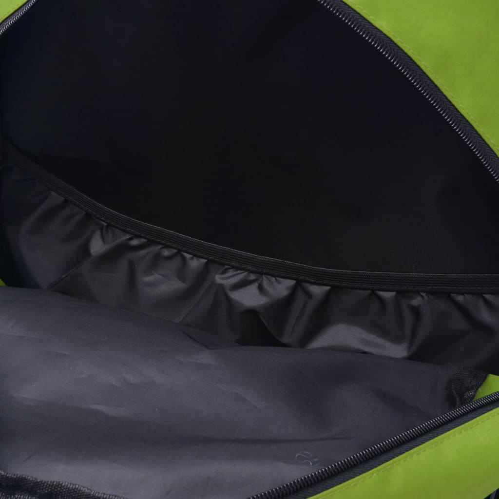 Zaino da Trekking 40L Nero e Verde 91107