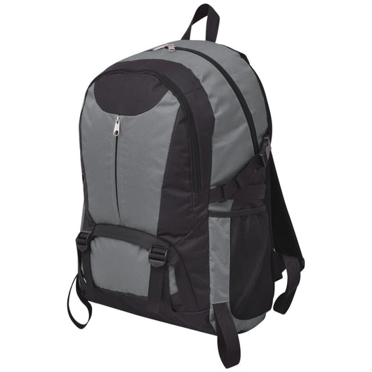 Zaino da Trekking 40L Nero e Grigio cod mxl 77176