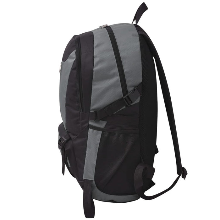 Zaino da Trekking 40L Nero e Grigio cod mxl 77176