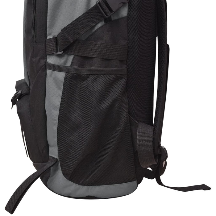 Zaino da Trekking 40L Nero e Grigio cod mxl 77176