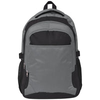 Zaino da Scuola 40 L Nero e Grigio 91111