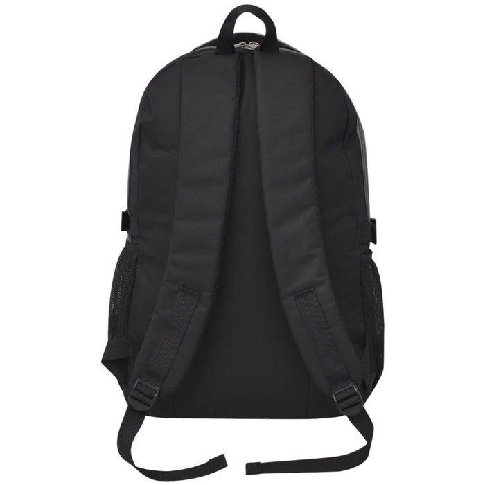 Zaino da Scuola 40 L Nero e Grigio 91111