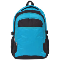 Zaino da Scuola 40 L Nero e Blu 91112